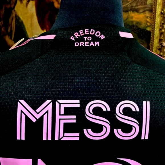 Adidas Inter Miami Away Messi#10 Original Jersey ⚽️🖤🩷⚽️ - Picture 2 of 9